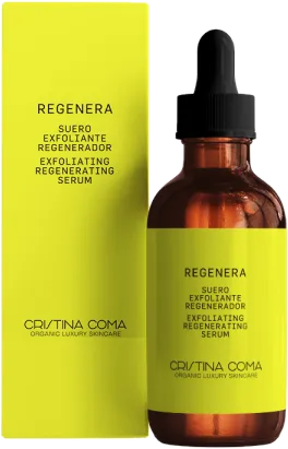 Regenera de Cristina Coma, bote y estuche